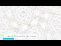 UVIR ouro 3D ondas curtas infravermelho lâmpada de calor tubo de soldagem de plástico