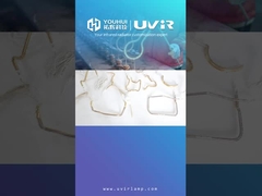 Lâmpada infravermelha de ondas curtas de tubo de quartzo 1660W 230V Baixo consumo de energia