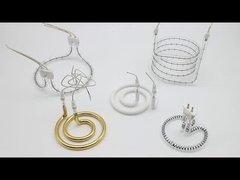 Lâmpada de infravermelho circular para aquecimento preciso, Lâmpadas de infravermelho de anel personalizáveis