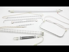 Lâmpada de infravermelho de aquecimento rápido de 200-4000W com radiador de infravermelho combinado de tubo único