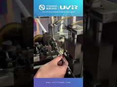 Emissores infravermelhos de quartzo de onda curta de 200-4000 W com revestimento branco, lâmpada halógena IR