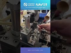 Lâmpada infravermelha halógena de tubo de quartzo transparente SK17 55-575V, lâmpada IR de tubo único