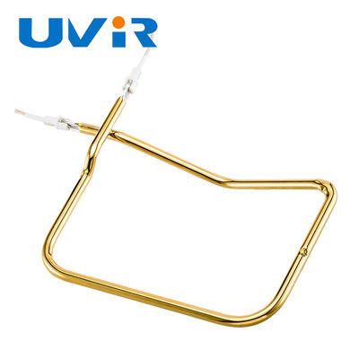 1660W 230V Lâmpada infravermelha de ondas curtas de tubo de quartzo de baixo consumo de energia para aquecimento industrial