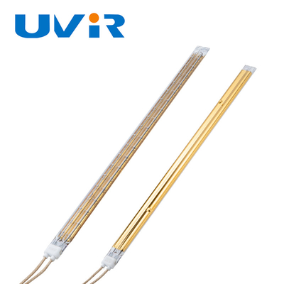 Bom preço. TC05 Lâmpada de Infravermelho de Quartzo com Refletor Dourado 3825W 400V on-line