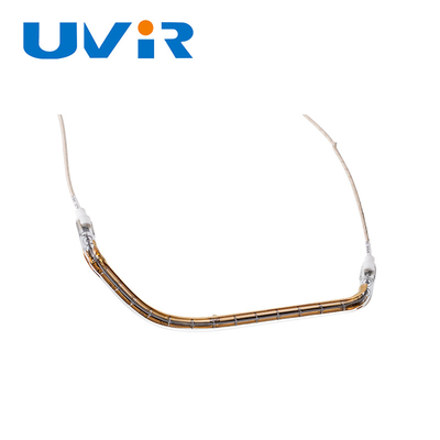 Bom preço. Tubo de elemento de aquecimento infravermelho 3D banhado a ouro 150-6000W on-line