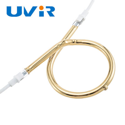 Bom preço. Lâmpada de aquecimento de infravermelho de anel de halogênio 24V-575V personalizável on-line