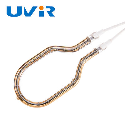 Bom preço. Lâmpada de aquecimento de infravermelho de anel de halogénio personalizada 24V-575V para uso industrial on-line