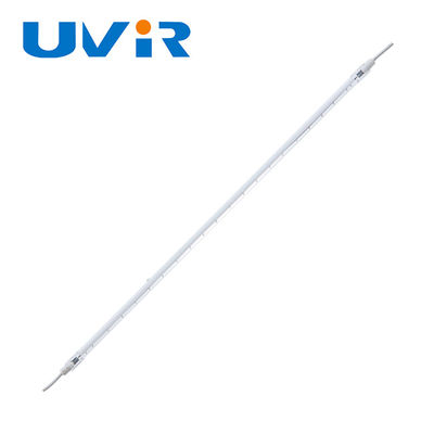 Bom preço. Lâmpada de aquecimento infravermelho de onda média 400V 1500W com refletor branco on-line