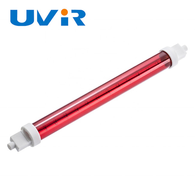 Bom preço Elemento de aquecimento infravermelho cerâmico curto de vidro vermelho das lâmpadas 1500mm do Ir da onda de quartzo on-line