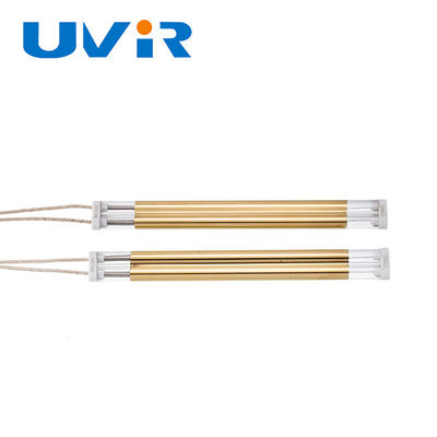 Bom preço. Lâmpada de Quartzo Infravermelho de Onda Média com Revestimento Dourado de 1700W on-line