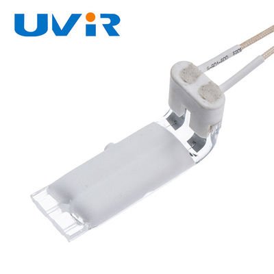 Bom preço. Elemento de aquecimento infravermelho de quartzo com revestimento branco UVIR 3D L-Type 1100W 115V on-line