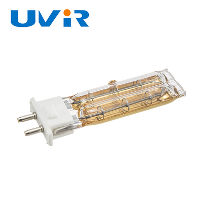 Bom preço Ouro TC04 que reveste lâmpadas de infravermelho gêmeas do tubo para o aquecimento da máquina de impressão 2s on-line