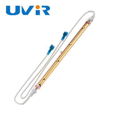 Bom preço acessórios de aquecimento do refletor do ouro da onda curto de lâmpadas de infravermelho de quartzo de 900W 220V para o forno on-line