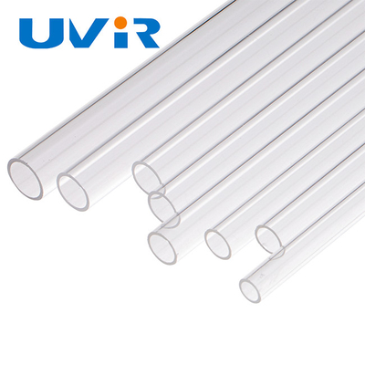 Good price Serviço transparente do OEM do tubo de vidro 19mm de quartzo do grande diâmetro on-line