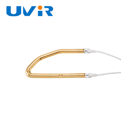 Bom preço. Tubo de elemento de aquecimento infravermelho de onda curta 3D 1380W 230V com revestimento de ouro on-line