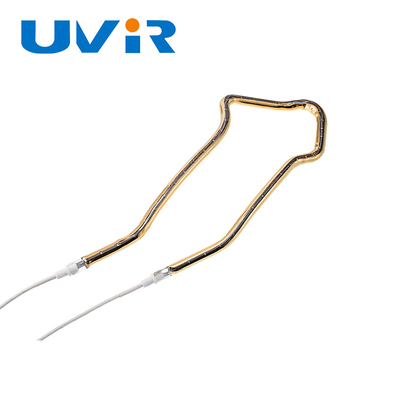 Good price revestimento Heater Quartz Tube Electric infravermelha 45-480V do ouro 3D on-line