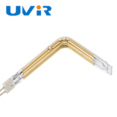 Bom preço. Tubos de elementos de aquecimento infravermelhos revestidos de ouro 150-6000W 45-480V on-line