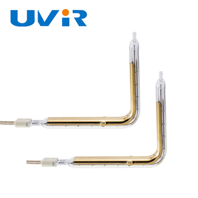 Bom preço. Tubo de aquecimento infravermelho banhado a ouro 150-6000W para soldagem de plástico on-line