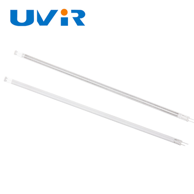 Good price Lâmpada infravermelha de onda média de 400 V com revestimento branco de quartzo Ir on-line