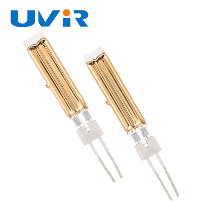 Bom preço. Lâmpada de aquecimento de ondas infrarroxas de ondas curtas de tubo duplo revestido de ouro 400-6000W on-line