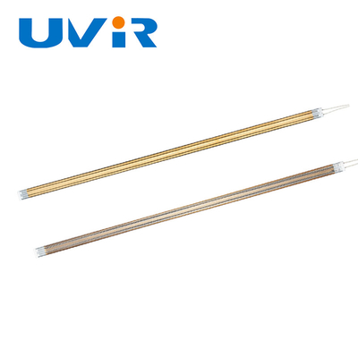 Lâmpada de aquecimento infravermelho de tubo duplo de 2500W 415V para impressoras 3D