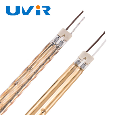 Lâmpada de Aquecimento IR de Tubo Duplo 4200W para Máquina de Impressão