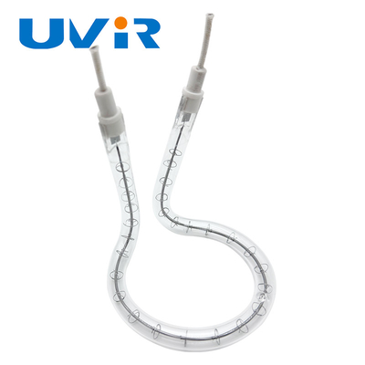 Good price Lâmpadas de infravermelho UVIR personalizáveis de anel de revestimento branco de tubo de quartzo Lâmpada Halogênio Ir 200-4000W on-line