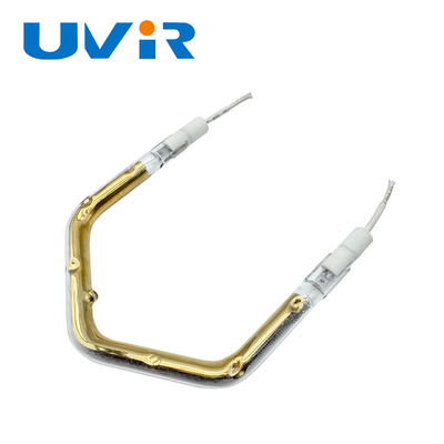 Lâmpada de Aquecimento Infravermelho de Quartzo Tungstênio 150-6000W Aquecedor Industrial