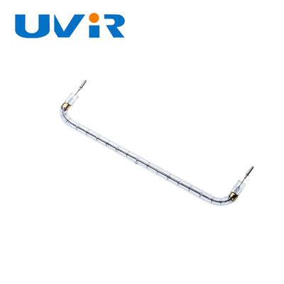 Tubos de lâmpadas de aquecimento infravermelhos em forma de U para equipamentos industriais