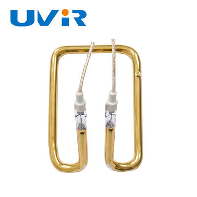 Good price Tubo de elemento de aquecimento infravermelho de tubo único de forma 3D personalizável para processos industriais de aquecimento on-line