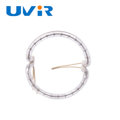 Tubos de aquecimento de infravermelho de quartzo transparente para solda de plástico 1800-2200°C