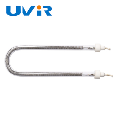 Tubos de elementos de aquecimento de ondas curtas de infravermelho personalizados de 200-4000W