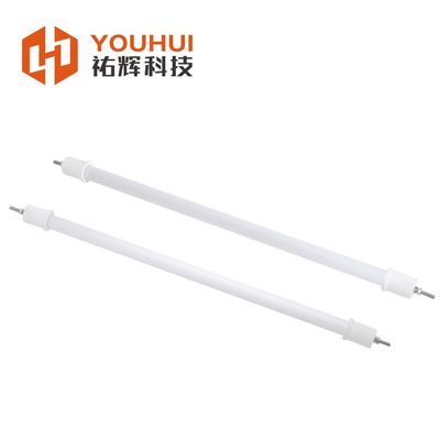Bom preço. Tubo de lâmpada de aquecimento infravermelho halógeno de filamento de onda média de tubo único de 200-4000W para necessidades de aquecimento industrial on-line