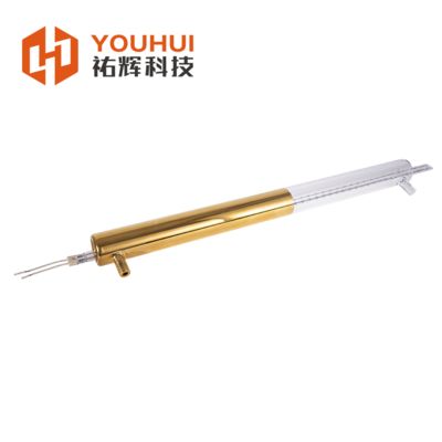 Lâmpada de aquecimento de halogênio de tubo duplo THC100277 200-6000W Revestimento transparente