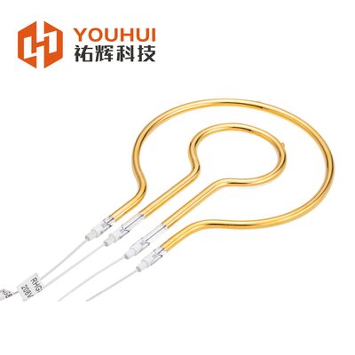 Bom preço. Lâmpadas infravermelhas de ondas médias e longas de 240 V com refletor de ouro para aplicações automotivas on-line