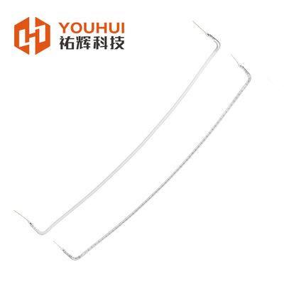 qualidade Lâmpada de aquecimento por halogénio revestida de branco com duração de 10000-20000h e temperatura do filamento de 1100-2600°C para aquecimento infravermelho ideal Fábrica