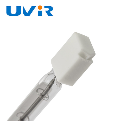 SK16 base de tungstênio IR elemento de aquecimento lâmpadas de quartzo de halogênio 10,5 mm de cerâmica branca