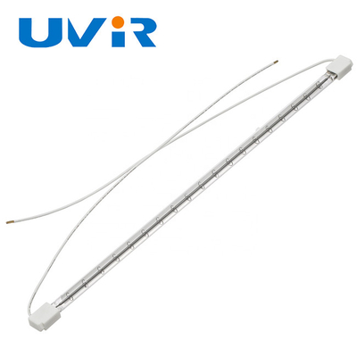 Lâmpada de halogênio IR de ondas curtas de 400V a 2500W com tubo de quartzo