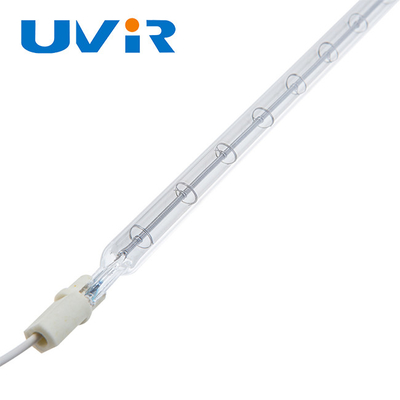 Lâmpada infravermelha de quartzo do halogênio de UVIR, heaterLamp infravermelho longo para aquecer-se