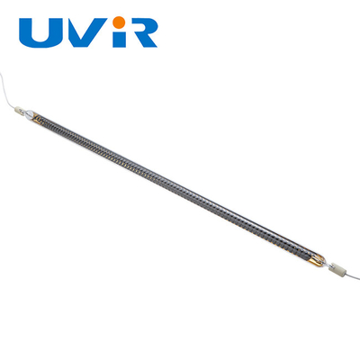 Lâmpada de aquecimento de infravermelho de fibra de carbono R7S base de tubo de quartzo de 2000W