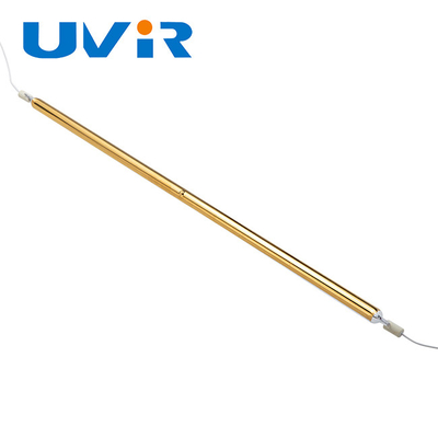 tubo baixo infravermelho da lâmpada de aquecimento 2000W da fibra do carbono 400V R7S único