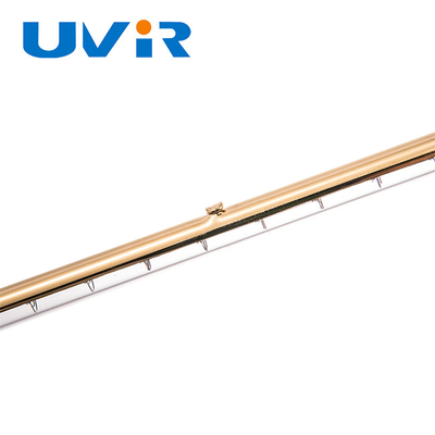 R7S lâmpada de aquecimento por infravermelho de tungstênio 230V 600W tubo de quartzo de ondas curtas