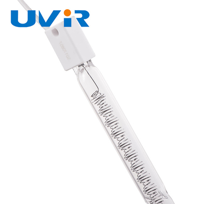 Tubo de vidro de quartzo das lâmpadas do halogênio de SK15 IR, lâmpada de calor do halogênio do tungstênio 800w