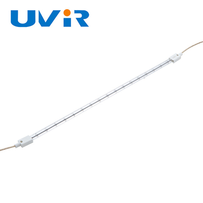 Tubo de aquecimento halógeno IR transparente SK15S 220V 1500W 5000h de vida útil