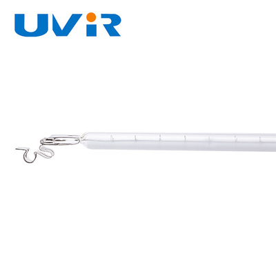Bom preço. Lâmpada de aquecimento infravermelho de quartzo branco 55-575V Tungstênio 1-2μm Comprimento de onda on-line