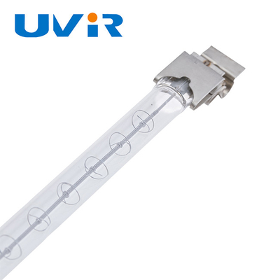 Elemento de aquecimento transparente do Ir do único tubo para a secagem de pintura