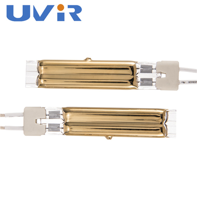 Good price revestimento infravermelho do ouro dos calefatores TC01 do halogênio de quartzo 3400W para a ativação da colagem da automatização on-line