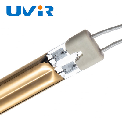 Good price Lâmpada de aquecimento infravermelha 380V da fibra dourada do carbono 4800W para a secagem on-line