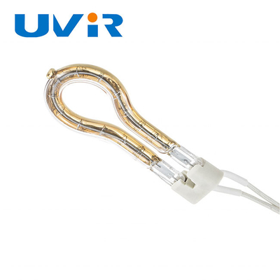diâmetro infravermelho do anel de ouro 606mm do tungstênio da lâmpada do halogênio de 220V 450W