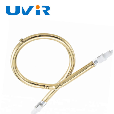 Good price Tubo de vidro de quartzo de Ring Infrared Lamps Tungsten Filament da onda curto on-line